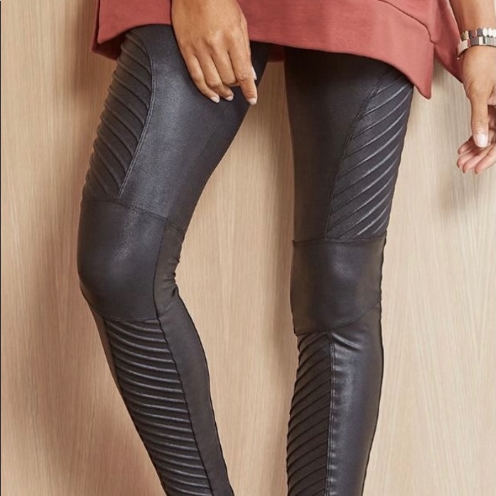 SPANX Moto Legging size Large